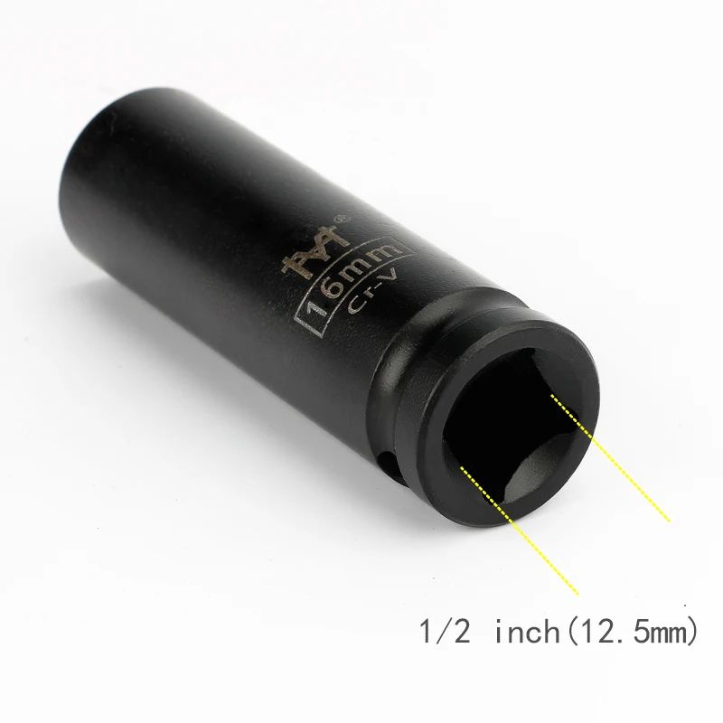 HeavyDuty 12 Drive Deep Impact Socket Set Metric 1038mm For Air Impact Wrenches 2