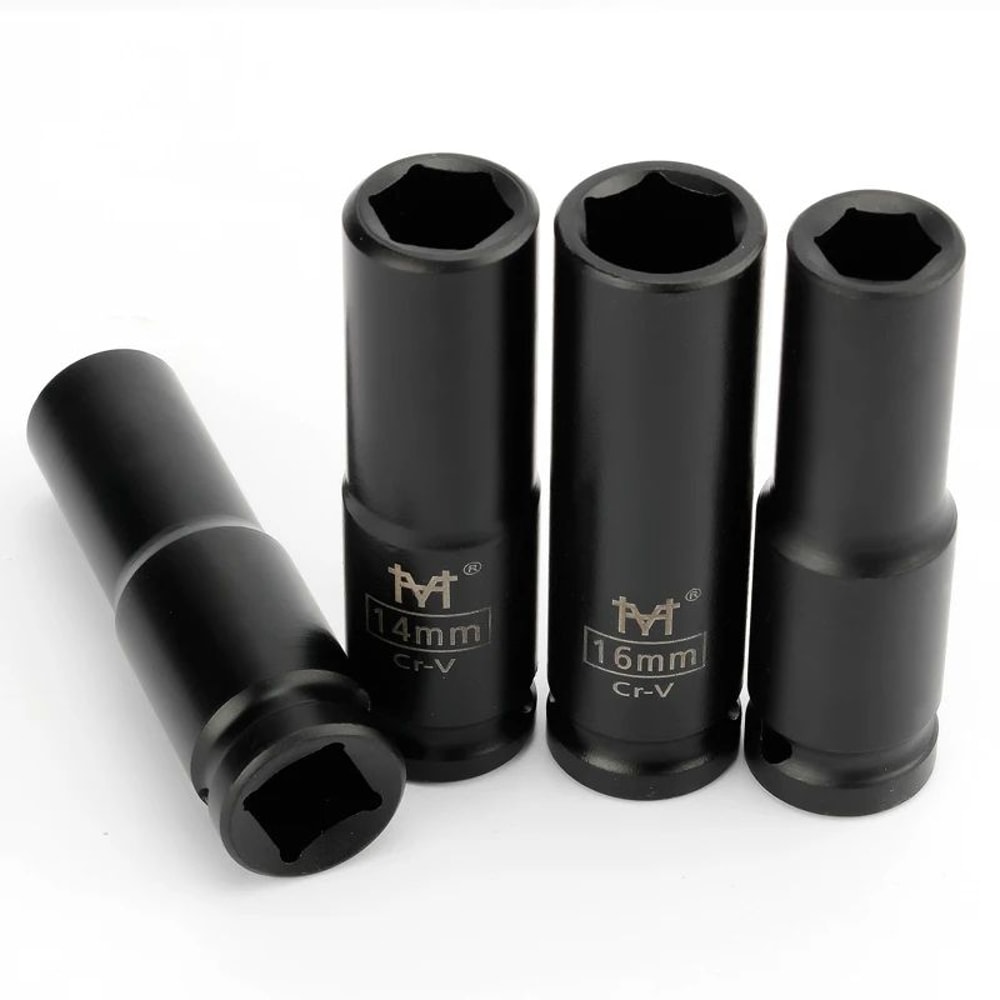 HeavyDuty 12 Drive Deep Impact Socket Set Metric 1038mm For Air Impact Wrenches 5