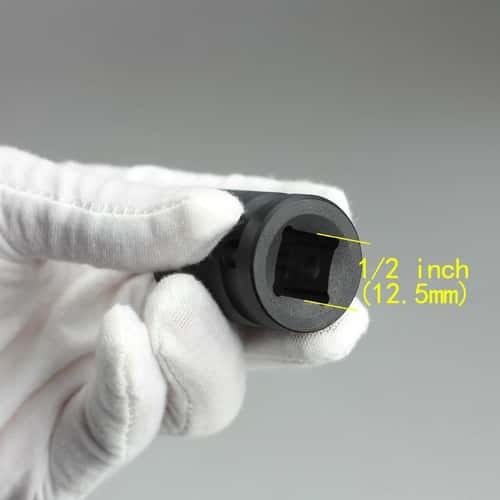 1/2 Drive Short 6-Point Impact Socket, Metric Shallow Sizes 10–32mm