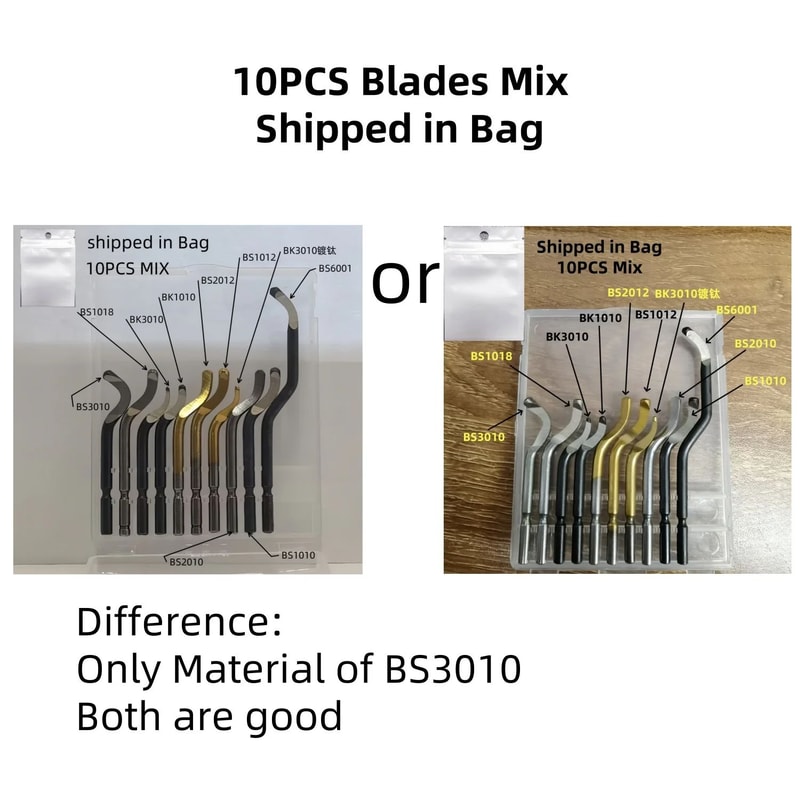 NB1100 Deburring Tool With BS1010 Blades Precision Burr Remover For Metal Plastic PVC 3D Prints 14