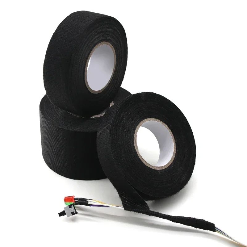 HeatResistant Cloth Harness Tape For Cars DIY Automotive Wiring Harness Tape Wire Loom Tape 950mm 1