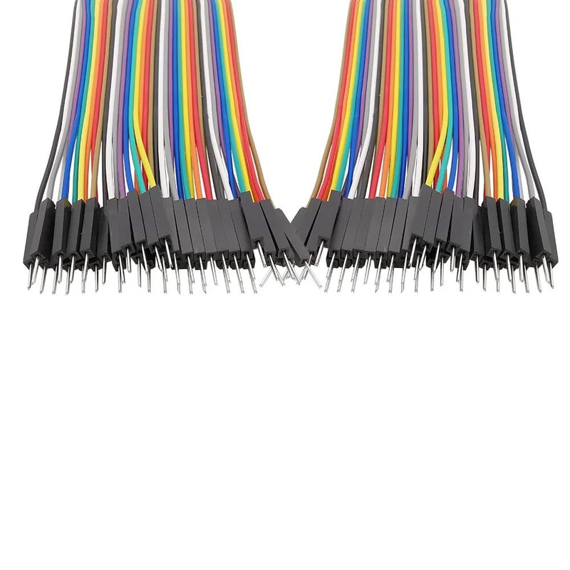 40Pin Breadboard Jumper Wires Ribbon Cable Set For Arduino And DIY Prototyping 2