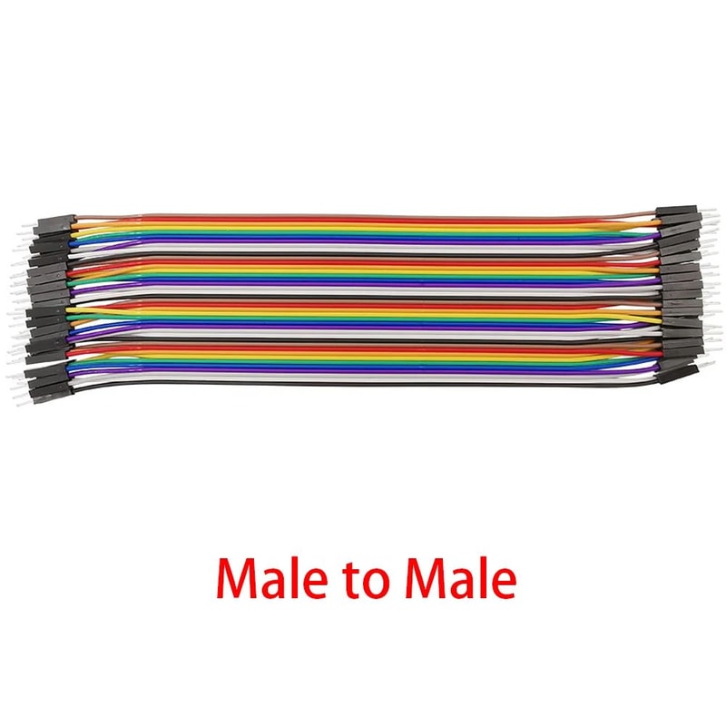 40Pin Breadboard Jumper Wires Ribbon Cable Set For Arduino And DIY Prototyping 6