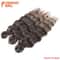 Anna 24 Inch Water Wave Braiding Hair Extensions Ombre Blonde Crochet Curly Deep Wave Synthetic Hai 7