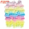 FASHION IDOL 24Inch Water Wave Crochet Hair Extensions Ombre Rainbow DeepWave Braiding Hair 1