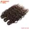 FASHION IDOL 24Inch Water Wave Crochet Hair Extensions Ombre Rainbow DeepWave Braiding Hair 8