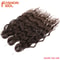 FASHION IDOL 24Inch Water Wave Crochet Hair Extensions Ombre Rainbow DeepWave Braiding Hair 8