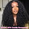 Kinky Curly 13x6 HD Lace Frontal Glueless Human Hair Wig 4C Afro Curly Volume 2