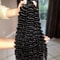 Luvin Deep Wave Raw Virgin Human Hair Bundles 3034 Inch Double Weft Weave 0