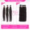 Luvin Deep Wave Raw Virgin Human Hair Bundles 3034 Inch Double Weft Weave 4