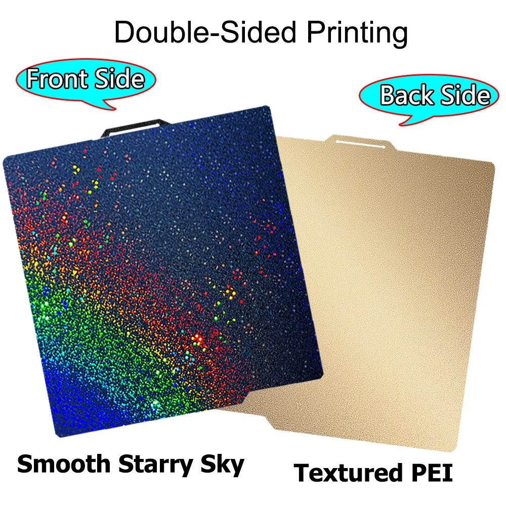 Bambu Lab Build Plate 257x257mm DoubleSided Spring Steel Sheet With Smooth PEO Textured PEI Surfac 9