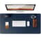 PU Leather Desk Pad Protector NonSlip Desk Mat Protector Large Mouse Pad For Office Desks 18