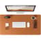 PU Leather Desk Pad Protector NonSlip Desk Mat Protector Large Mouse Pad For Office Desks 7