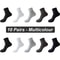 Mens Bamboo Fiber Socks 10 Pairs Breathable Antibacterial Comfort EU 3846 4