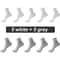 Mens Bamboo Fiber Socks 10 Pairs Breathable Antibacterial Comfort EU 3846 10