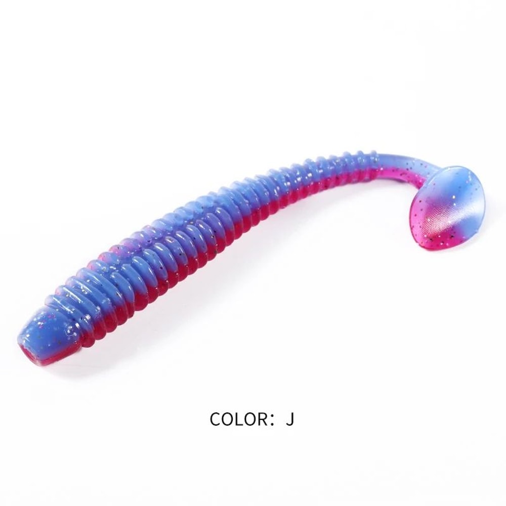 Impact Ring Shad Soft Plastic Swimbait Paddle Tail Lure Set 63mm 80mm 97mm 15