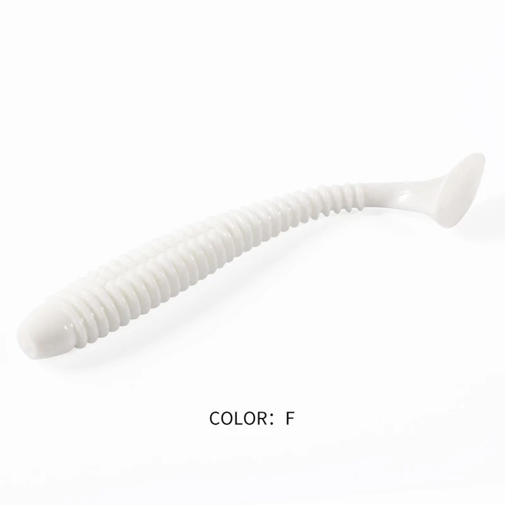 Impact Ring Shad Soft Plastic Swimbait Paddle Tail Lure Set 63mm 80mm 97mm 11