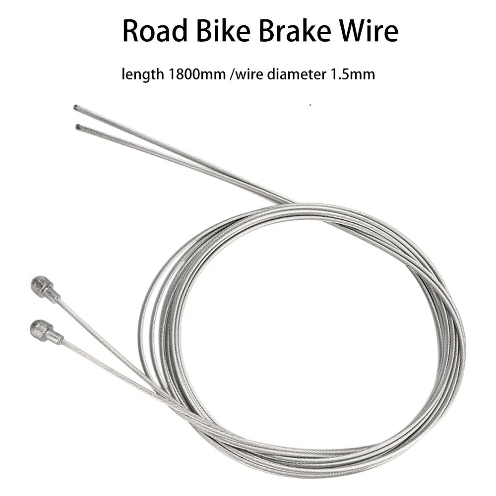 ZTTO Stainless Steel Bike Shift Cable Set 2100mm Smooth MTBRoad Shifting Braking Inner Cable 7