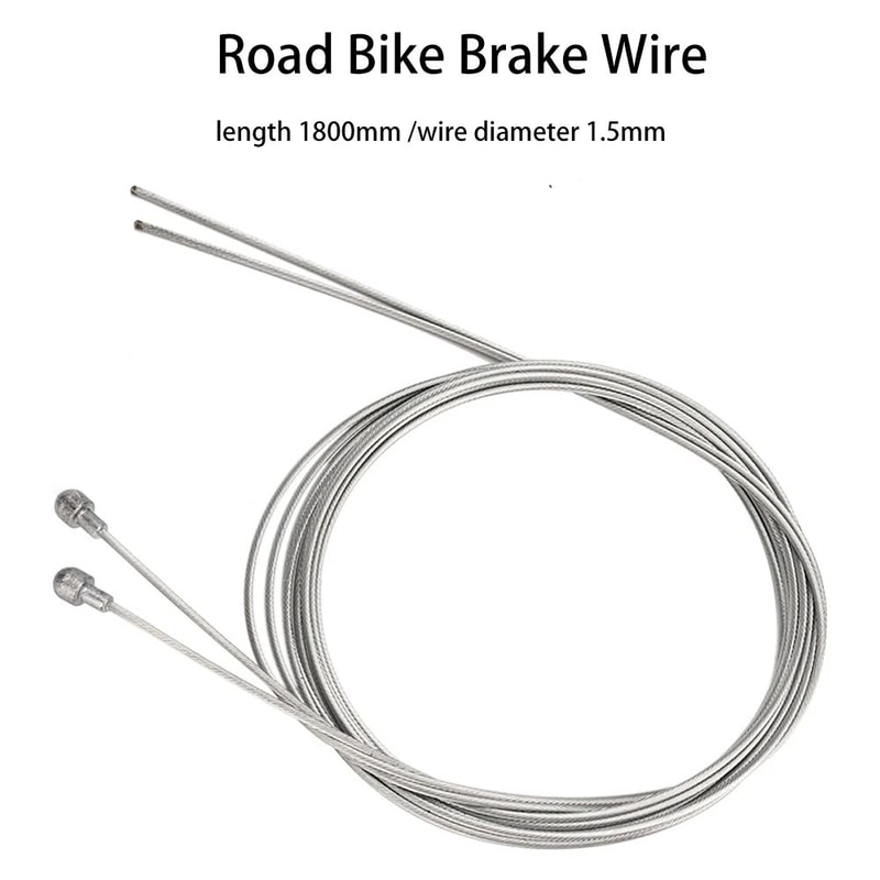 ZTTO Stainless Steel Bike Shift Cable Set 2100mm Smooth MTBRoad Shifting Braking Inner Cable 7