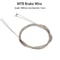 ZTTO Stainless Steel Bike Shift Cable Set 2100mm Smooth MTBRoad Shifting Braking Inner Cable 11