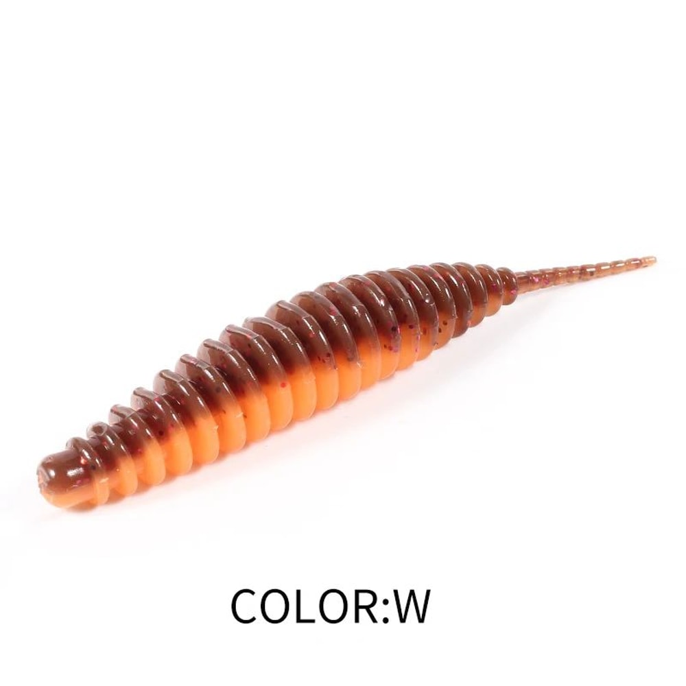 Tanta Soft Plastic Worm Bait 49mm Or 65mm For Bass And Carp 9