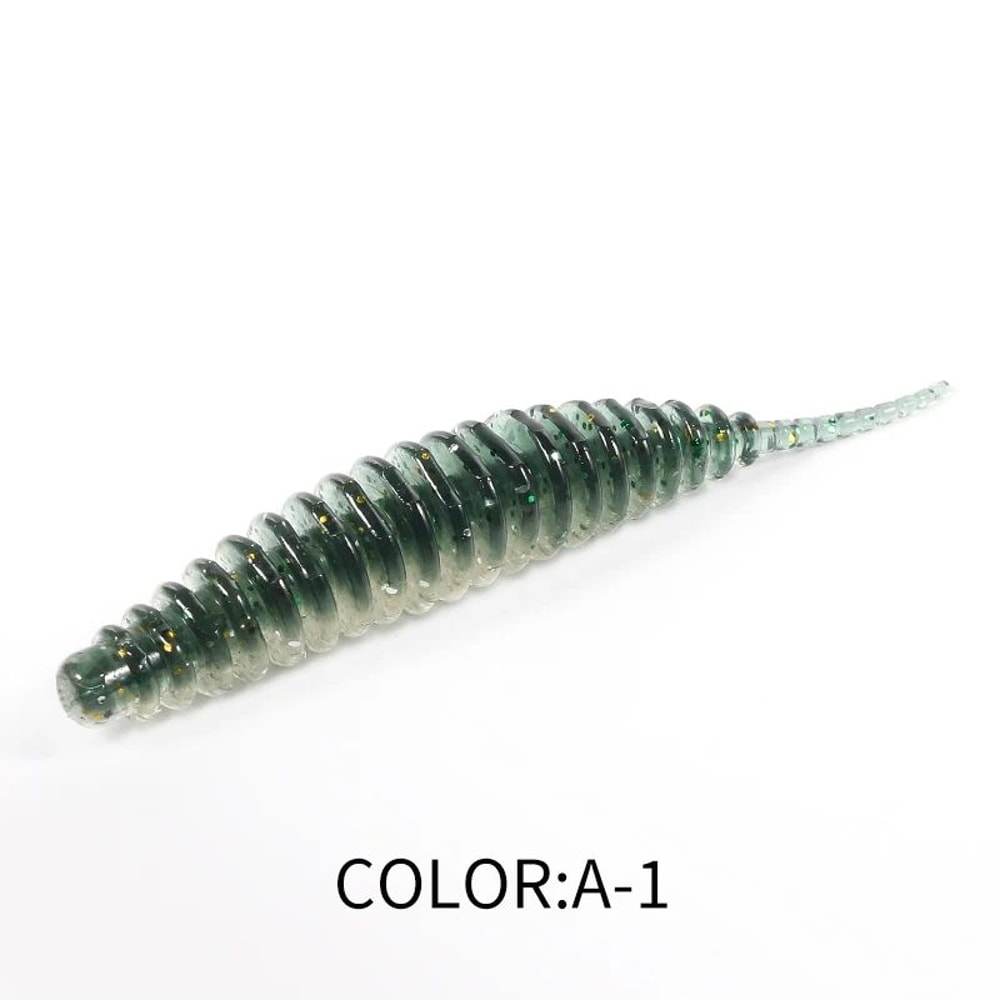 Tanta Soft Plastic Worm Bait 49mm Or 65mm For Bass And Carp 12