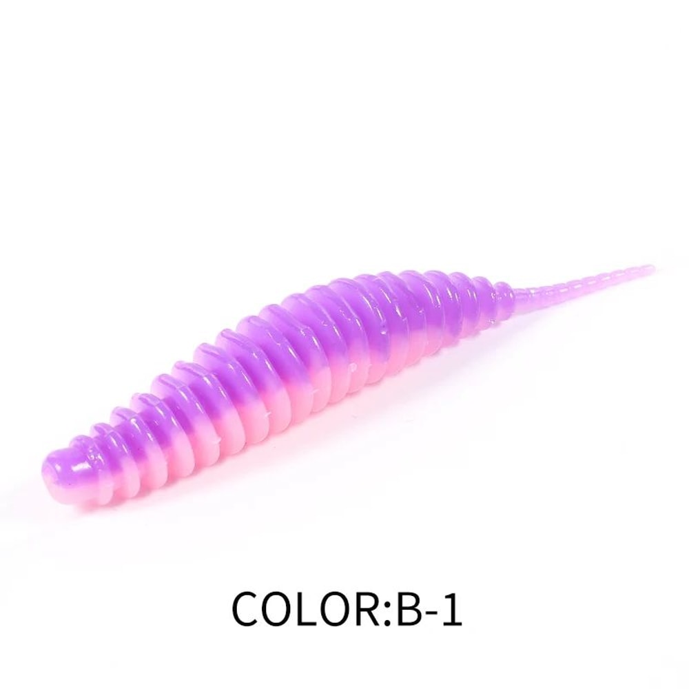 Tanta Soft Plastic Worm Bait 49mm Or 65mm For Bass And Carp 13