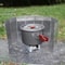 Windproof Folding Camping Stove Windscreen Aluminum Alloy Gas Stove Wind Shield With MultiPlate Opt 5