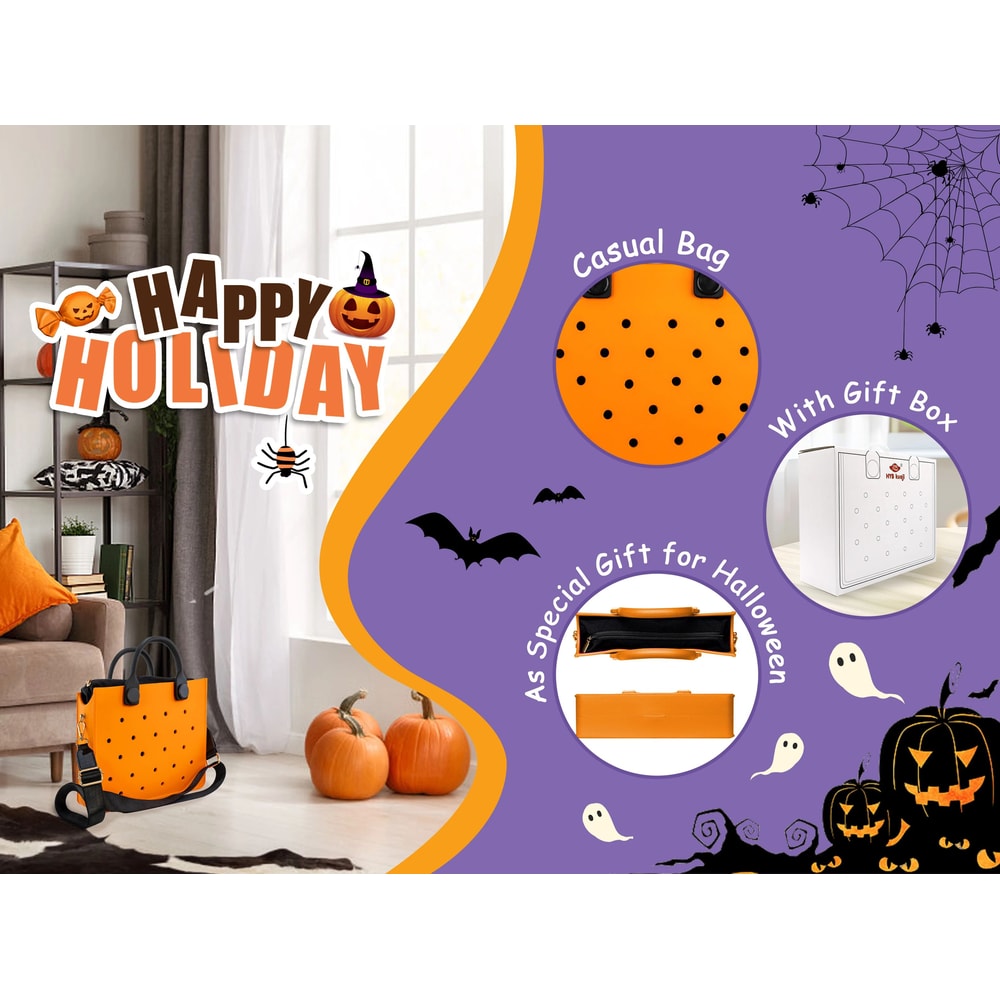 EVA Waterproof CharmHole Tote Large Capacity Shoulder Beach Bag 114x106x28 In 1