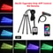 USB Car Interior Ambient Light Strips 48 LED With App And Remote Control 8