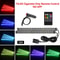 USB Car Interior Ambient Light Strips 48 LED With App And Remote Control 15