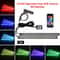USB Car Interior Ambient Light Strips 48 LED With App And Remote Control 16