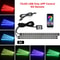 USB Car Interior Ambient Light Strips 48 LED With App And Remote Control 17