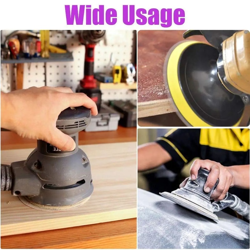 FestoolCompatible 150mm 17Hole Hook And Loop Wet Dry Sanding Discs 602000 Grit 3