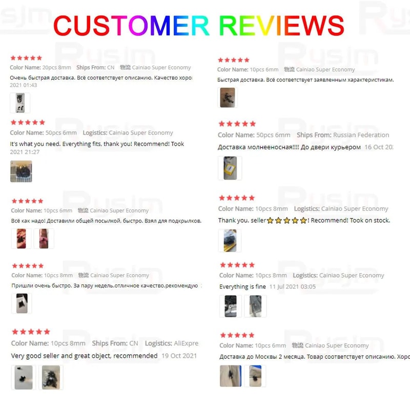 ToyotaCompatible 6mm Trim Panel Push Clips Set Black Door Panel Retainer Rivets 1050pcs 1