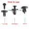 ToyotaCompatible 6mm Trim Panel Push Clips Set Black Door Panel Retainer Rivets 1050pcs 2