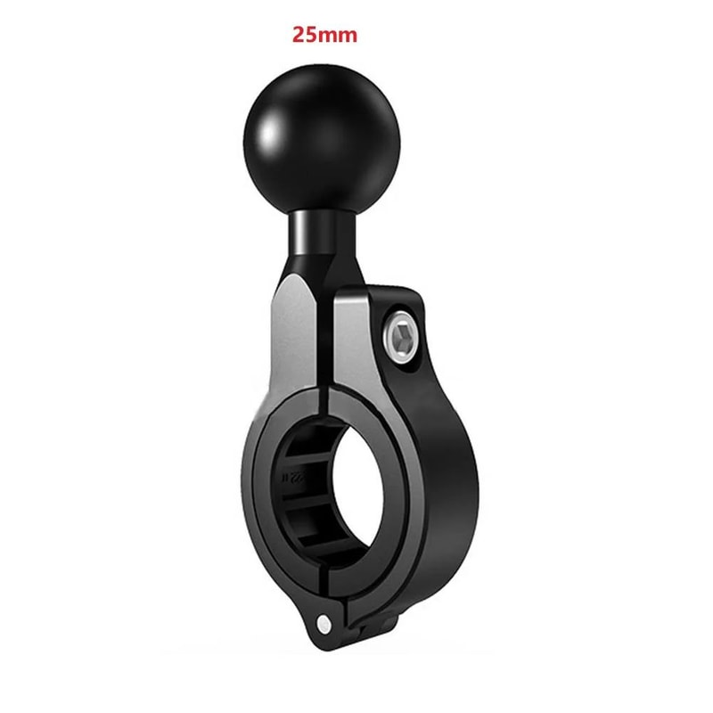 1Inch Ball Head Car Headrest Motorcycle Mount With 10mm Base For Phone GPS Action Cameras 12