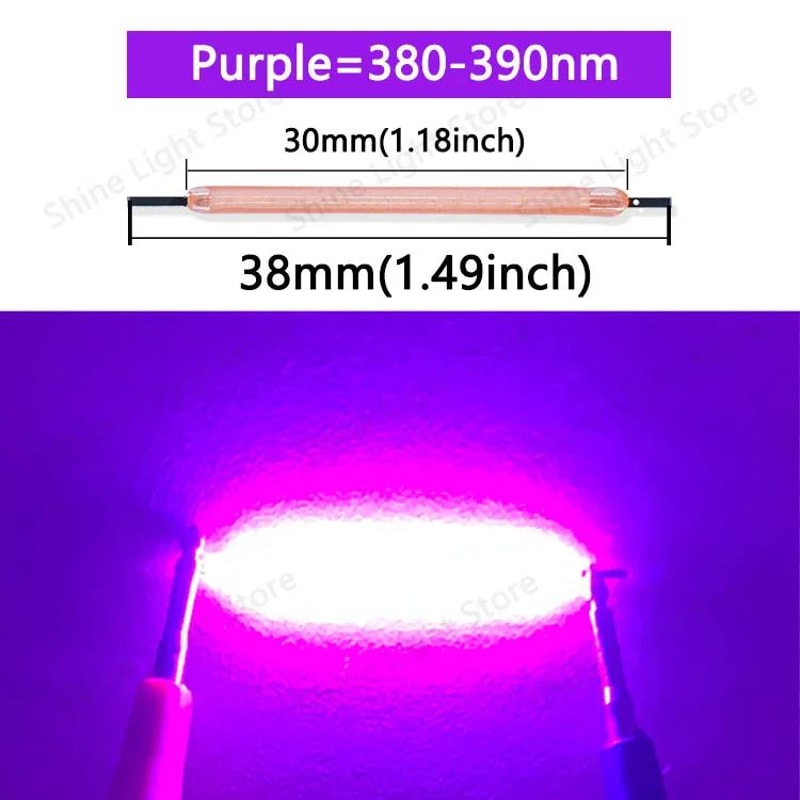 3V 38mm COB LED Filament Replacement Strips For Edison Bulbs And DIY Decor Lighting 12