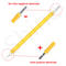 10pcs COB LED Filament Strips For Edison Bulb Repair LED Filament Strip Parts In Multiple Lengths A 3