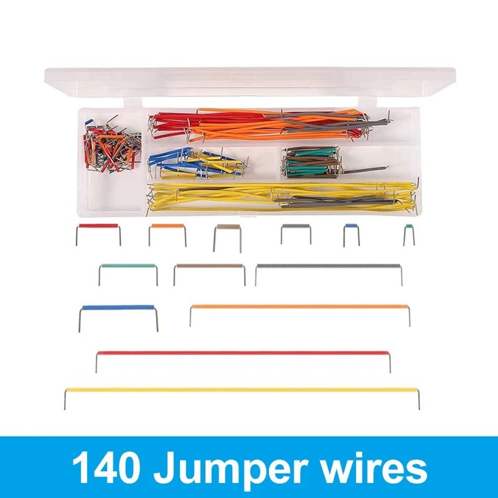 MB102 Solderless Breadboard Kit 400830 Tie Points With Dupont Jumpers For Arduino Prototyping 13