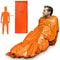 Portable Emergency Sleeping Bag Waterproof Mylar Thermal Bivy Sack For Camping Hiking And Car Kits 2
