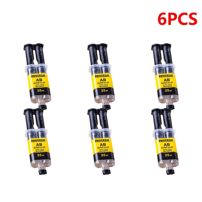 Universal AB Epoxy Glue For Waterproof Repairs 2Part Strong Adhesive For Glass Metal Ceramic Wood 17