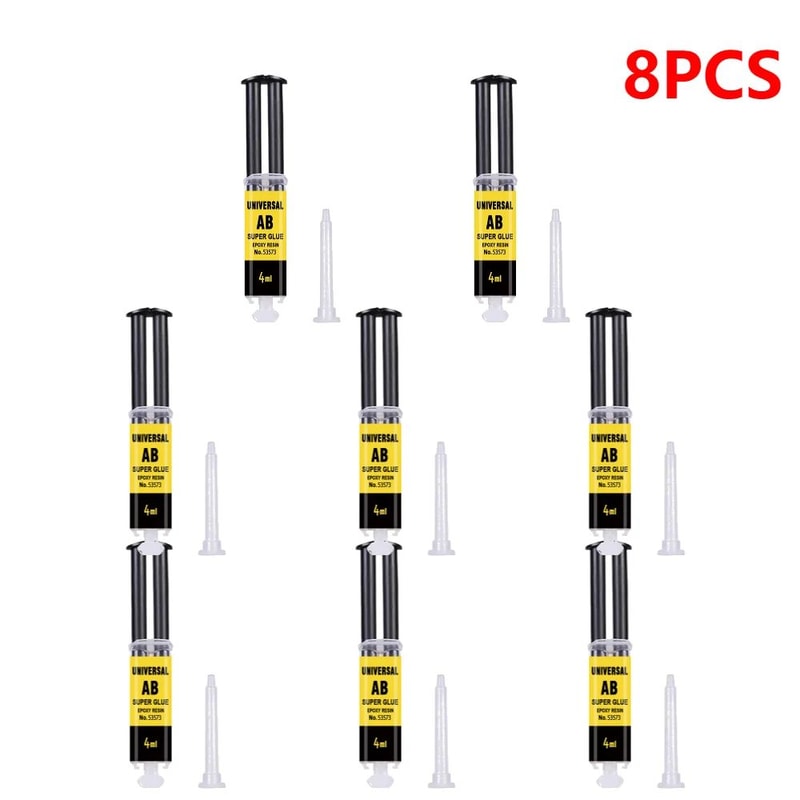 Universal AB Epoxy Glue For Waterproof Repairs 2Part Strong Adhesive For Glass Metal Ceramic Wood 13