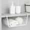 MultiFunctional Under Shelf Basket Hanging Storage Basket For Kitchen Bathroom Perforated Metal 4