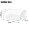 MultiFunctional Under Shelf Basket Hanging Storage Basket For Kitchen Bathroom Perforated Metal 8