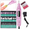 LINMANDA 6in1 Electric Nail Drill Cordless Manicure Nail Drill Kit With Bits 0