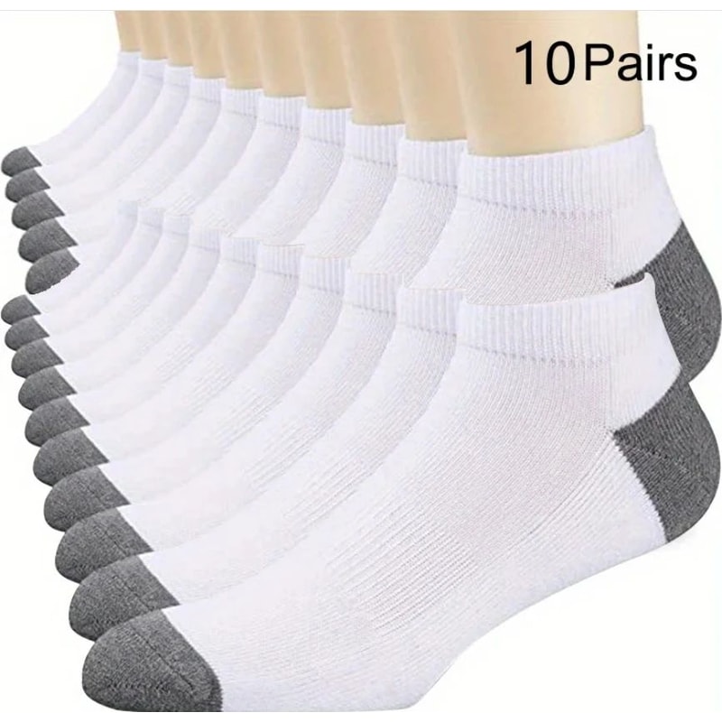 Mens Bamboo Socks 5Pack Breathable Cotton Blend MoistureWicking OdorResistant Dress Sport Crew Soc 9