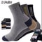 Mens Bamboo Socks 5Pack Breathable Cotton Blend MoistureWicking OdorResistant Dress Sport Crew Soc 6