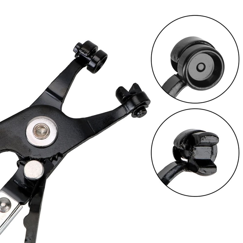 SwivelJaw Hose Clamp Pliers For Fast Removal Installation Of FlatBand And Spring Clamps 3