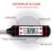 Digital Kitchen Probe Thermometer For Cooking Baking BBQ Stainless Steel Food Temperature Reader 4